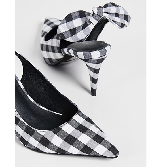 Jeffrey Campbell Shoes - Jeffrey Campbell Gingham Slingback Pump NIB